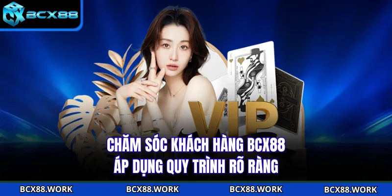 Chăm Sóc Khách Hàng Chăm sóc khách hàng BCX88 áp dụng quy trình rõ ràng