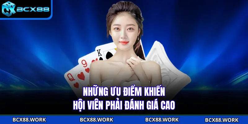 BCX88 Là Gì? Giải Mã Sức Hút Của Nhà Cái Cá Cược Uy Tín Những ưu điểm khiến hội viên phải đánh giá cao