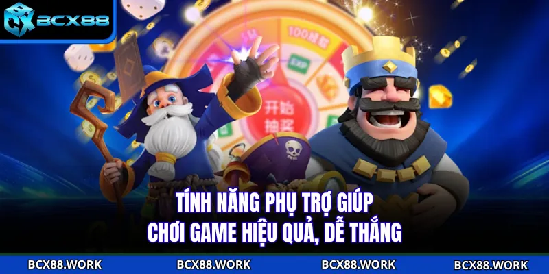 NỔ HŨ Tính năng phụ trợ giúp chơi game hiệu quả, dễ thắng
