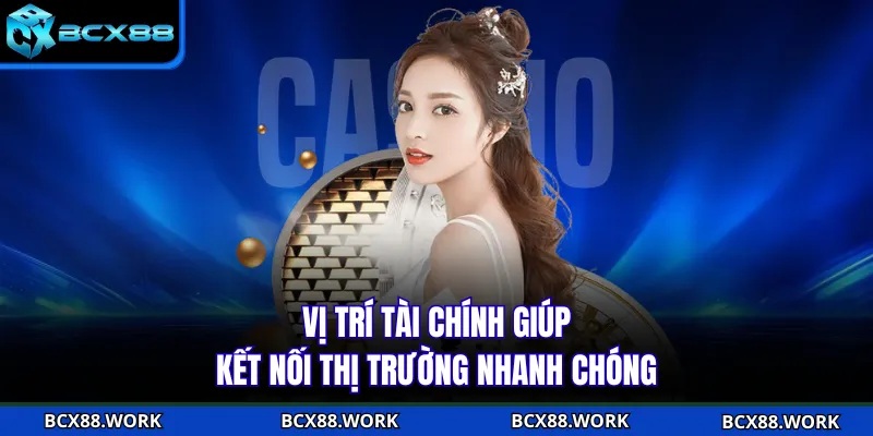 Trụ Sở BCX88 - Đầu Mối Quản Lý Hoạt Động Toàn Hệ Thống Vị trí tài chính giúp kết nối thị trường nhanh chóng